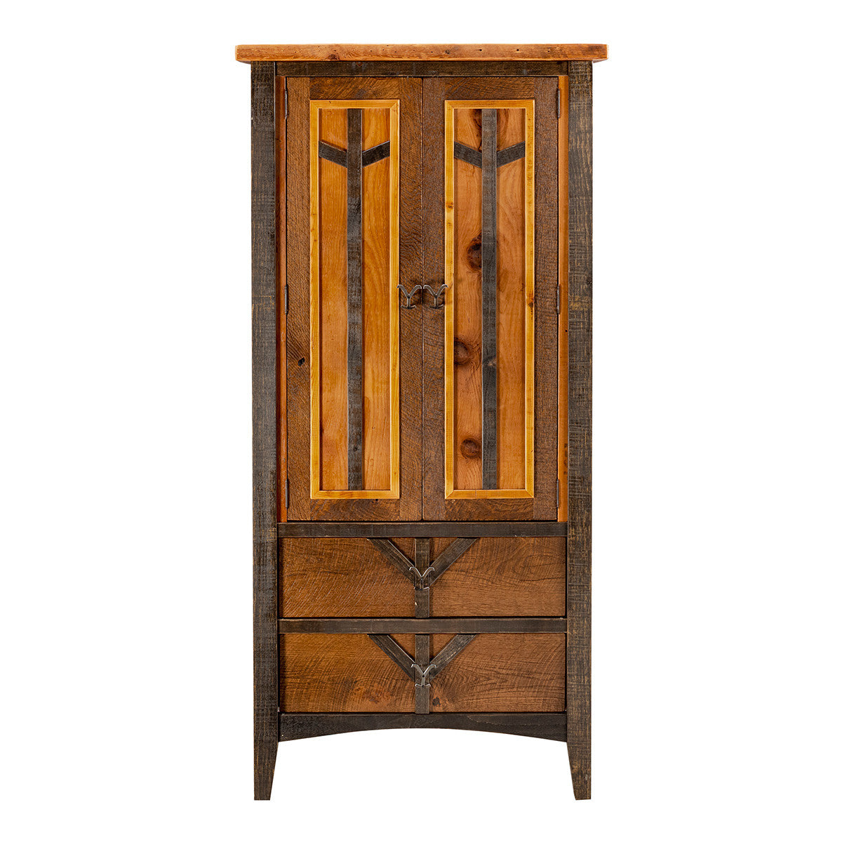 Yellowstone Dutton 2 Door 2 Drawer Armoire