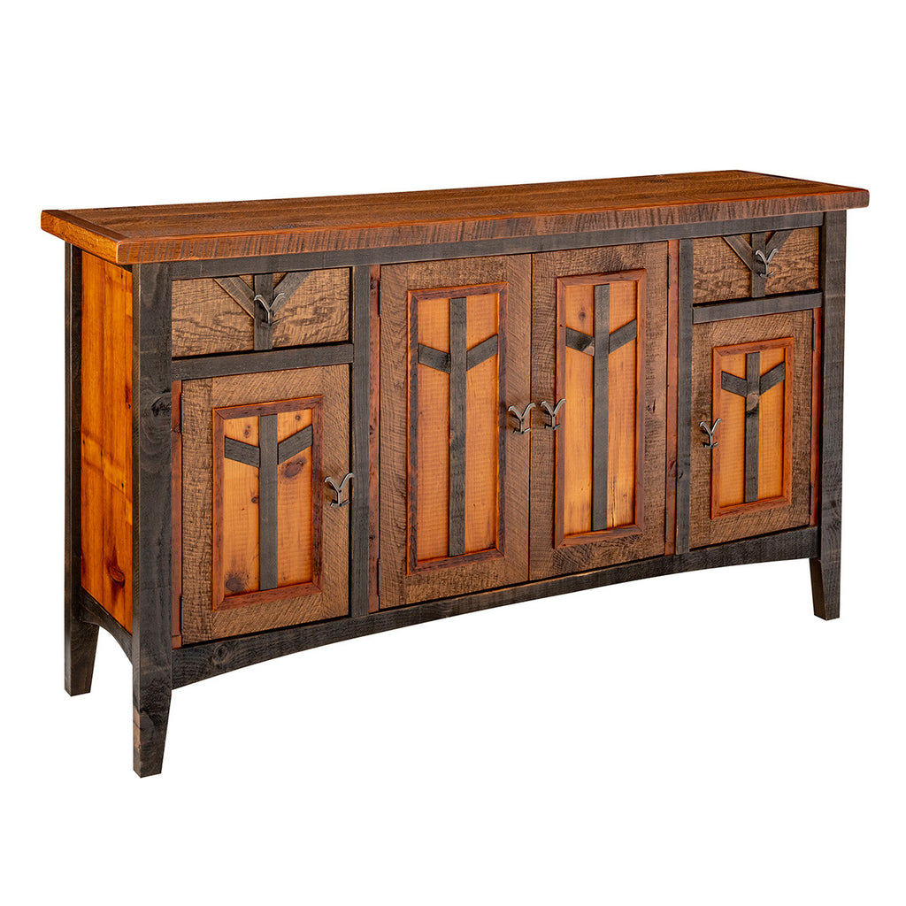 Yellowstone Dutton 2 Drawer 4 Door Sideboard