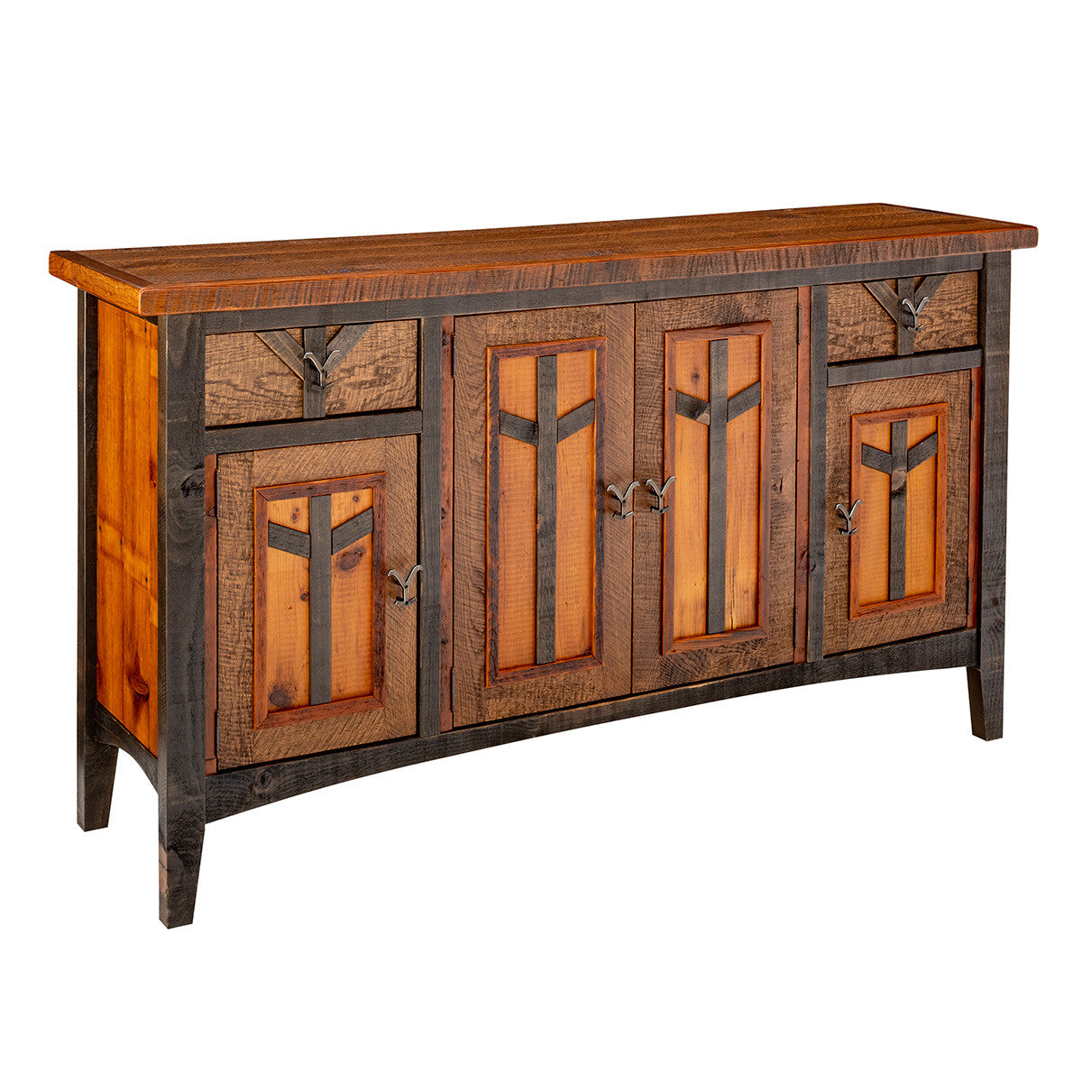 Yellowstone Dutton 2 Drawer 4 Door Sideboard