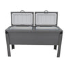 Chihuahuan Longhorn Double Cooler - Gray