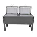 Chihuahuan Longhorn Double Cooler - Gray
