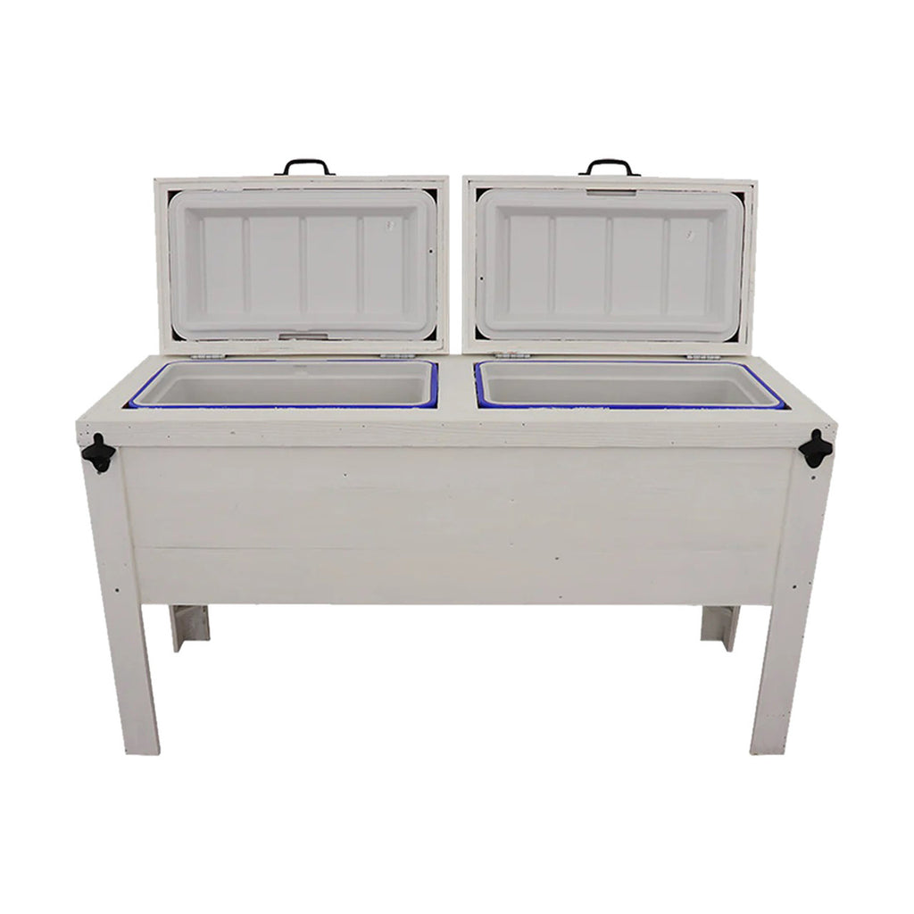 Chihuahuan Longhorn Double Cooler - White