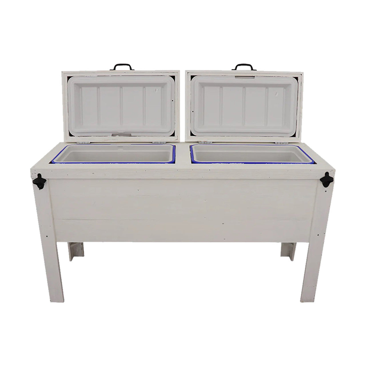 Chihuahuan Longhorn Double Cooler - White