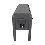 Longhorn Face Double Cooler - Gray