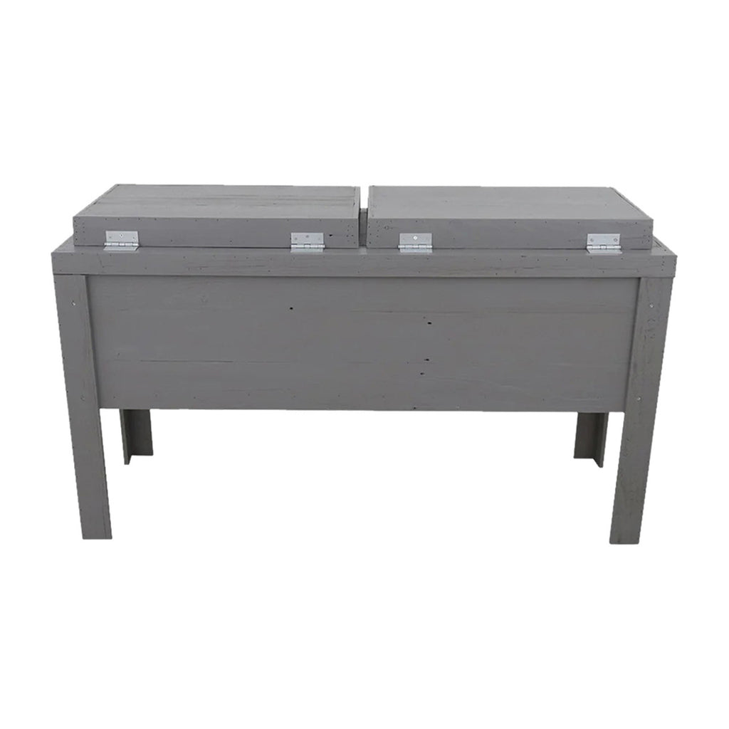 Longhorn Face Double Cooler - Gray