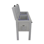 Longhorn Face Double Cooler - White