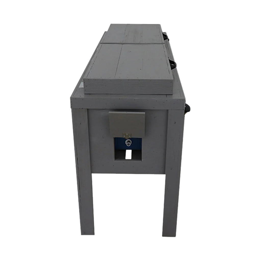 Longhorn Silhouette Double Cooler - Gray