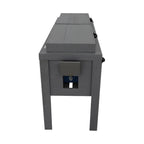 Longhorn Silhouette Double Cooler - Gray