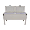Texas State Double Cooler - White