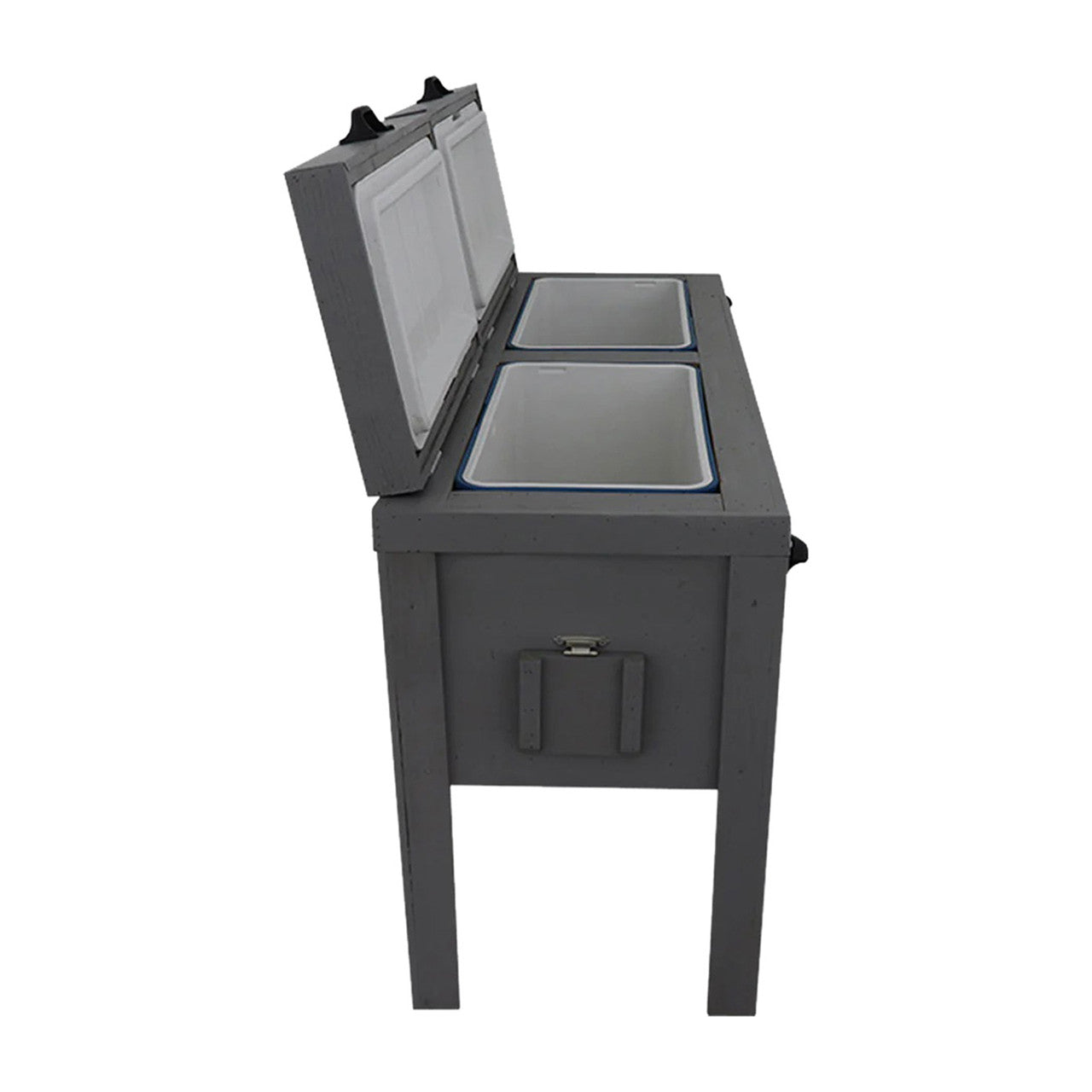 Houston Texas Double Cooler - Gray