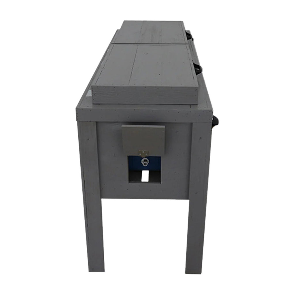 Houston Texas Double Cooler - Gray