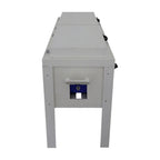 Houston Texas Double Cooler - White
