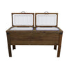 Houston Texas Double Cooler - Walnut