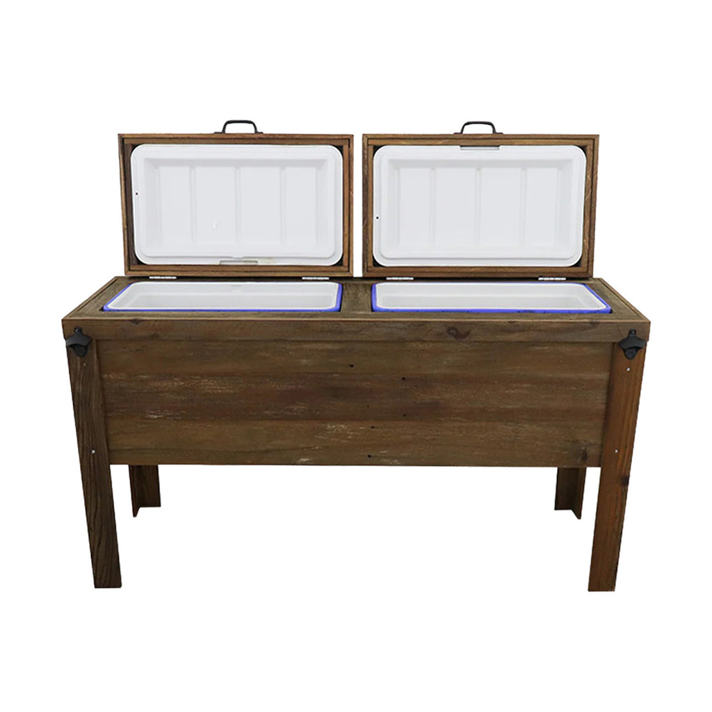 Houston Texas Double Cooler - Walnut