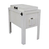 Chihuahuan Longhorn Single Cooler - White