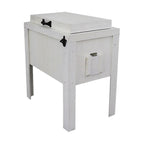 Chihuahuan Longhorn Single Cooler - White
