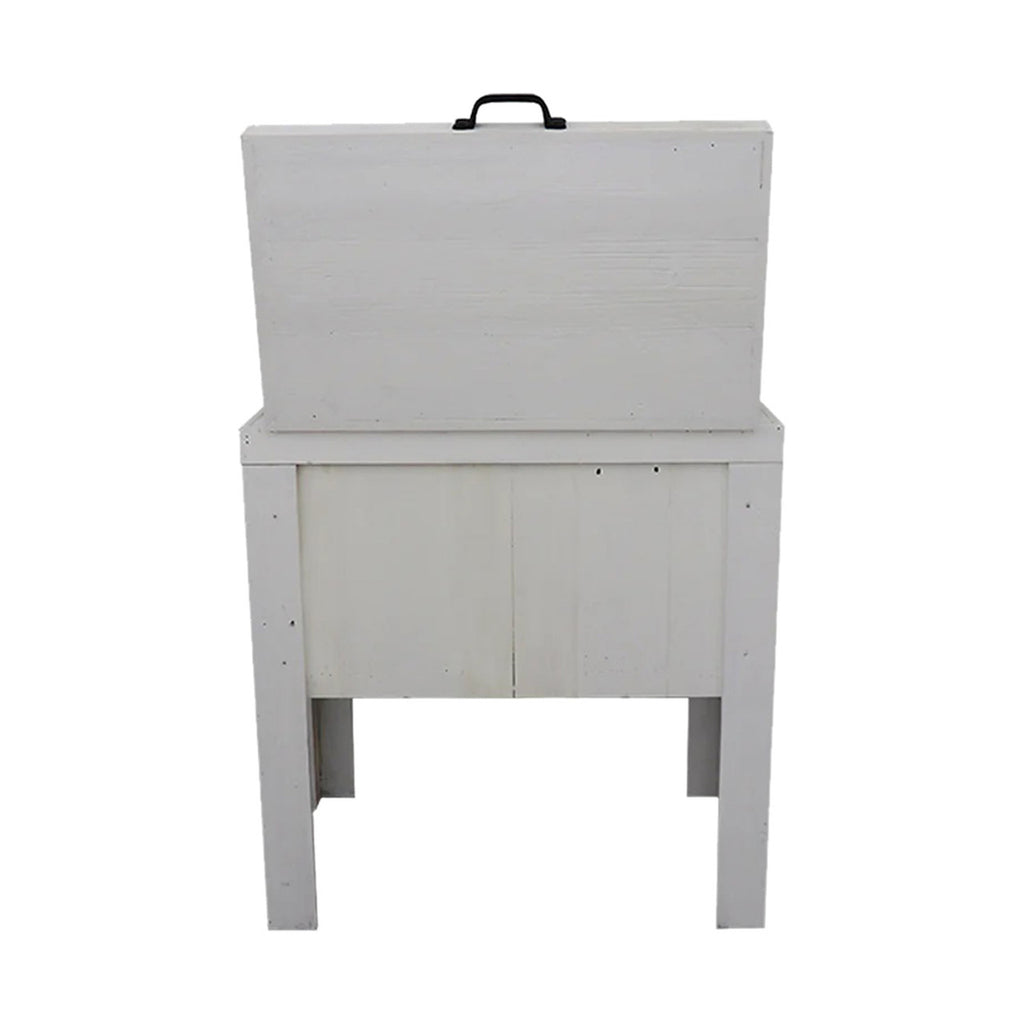 Chihuahuan Longhorn Single Cooler - White
