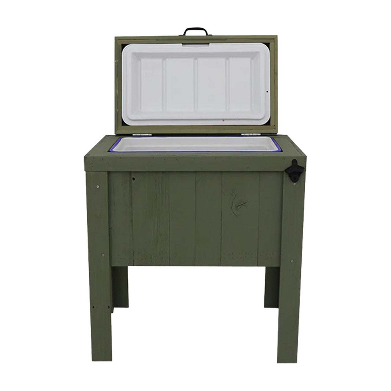 Longhorn Face Single Cooler - Sage