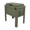 Longhorn Face Single Cooler - Sage
