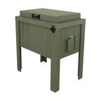 Longhorn Face Single Cooler - Sage