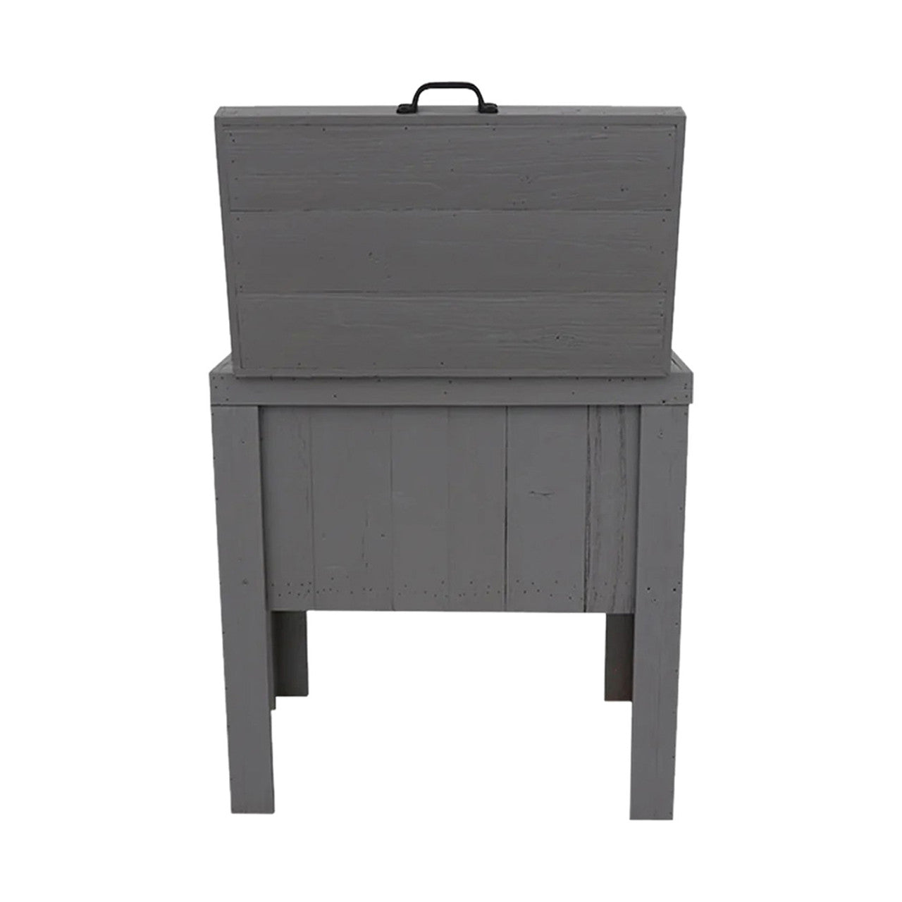 Longhorn Face Single Cooler - Gray