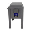 Longhorn Face Single Cooler - Gray