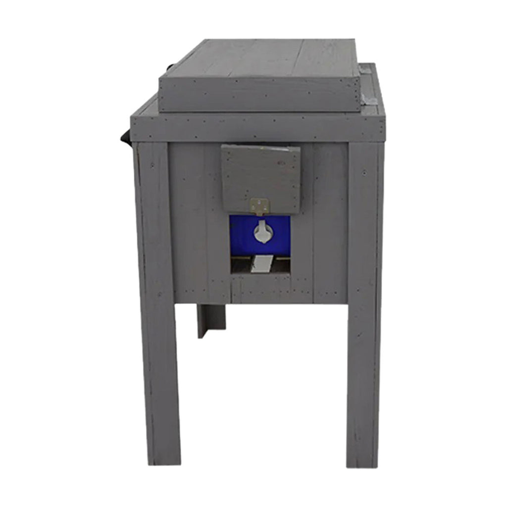 Longhorn Face Single Cooler - Gray