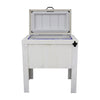 Longhorn Face Single Cooler - White