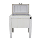Longhorn Face Single Cooler - White