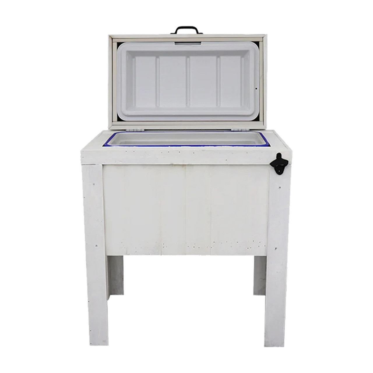 Longhorn Face Single Cooler - White