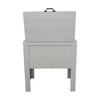 Longhorn Face Single Cooler - White