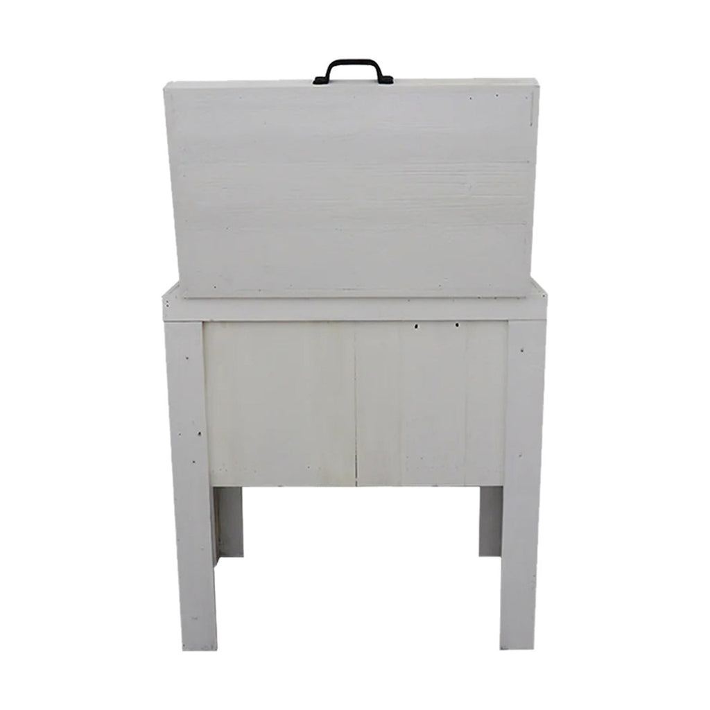 Longhorn Face Single Cooler - White
