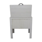 Longhorn Face Single Cooler - White