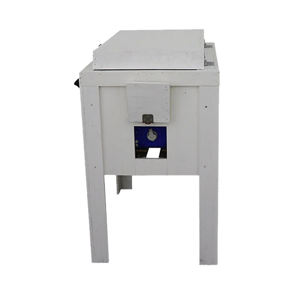 Longhorn Face Single Cooler - White