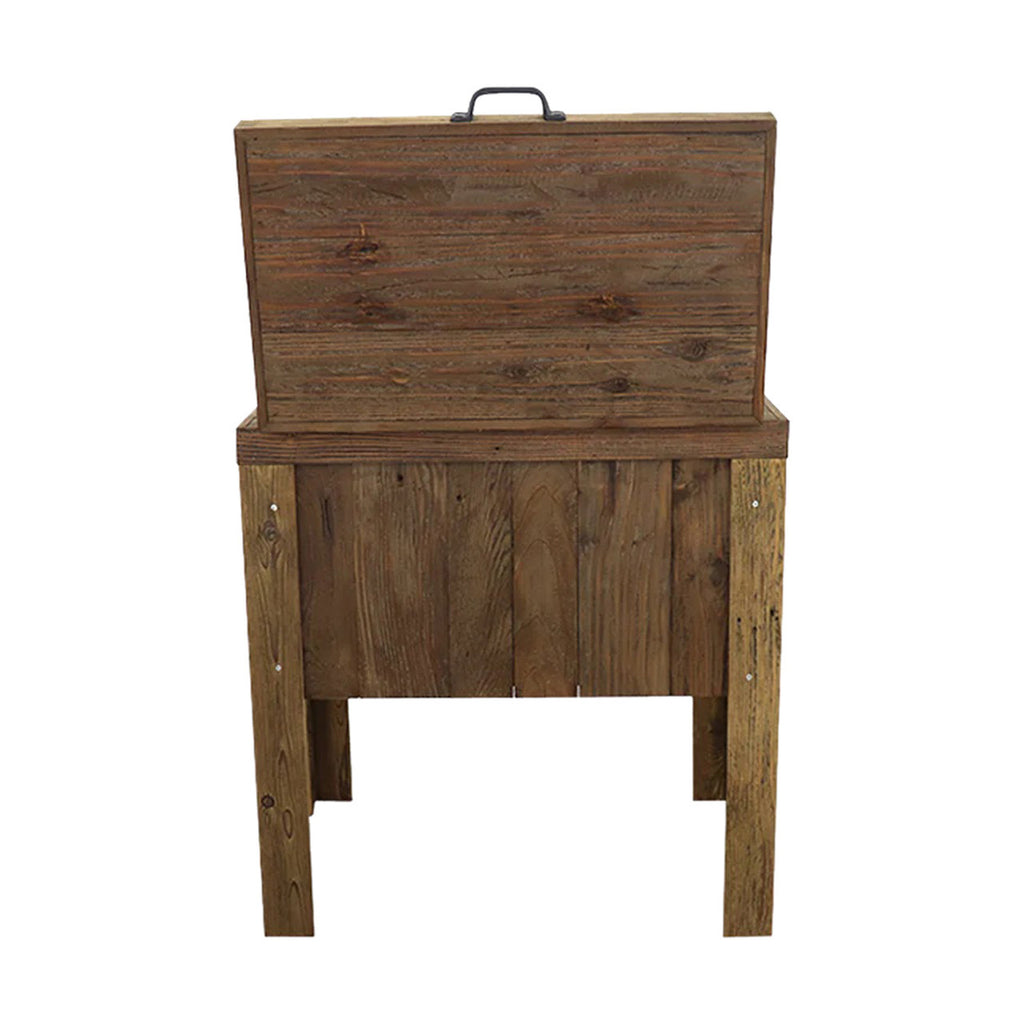 Longhorn Face Single Cooler - Walnut