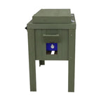 Longhorn Silhouette Single Cooler - Sage