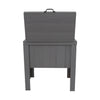 Longhorn Silhouette Single Cooler - Gray