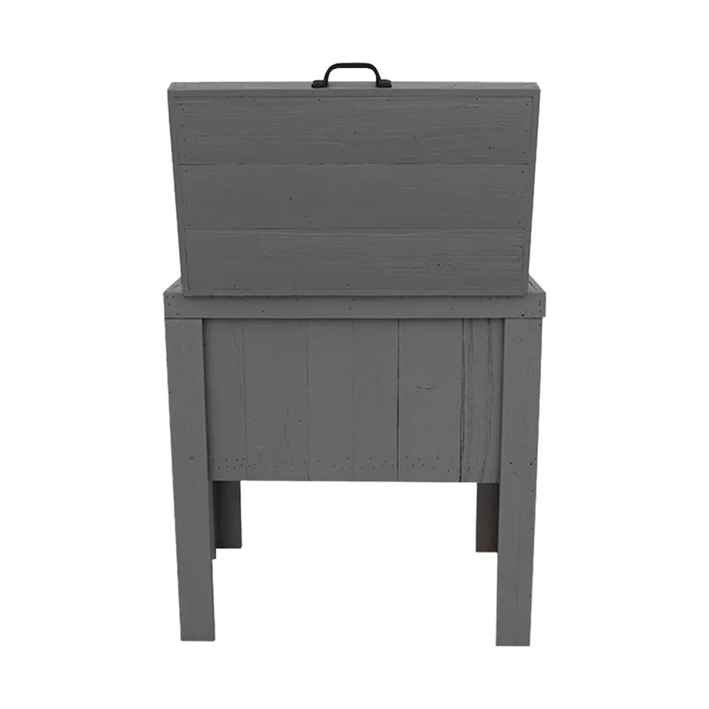 Longhorn Silhouette Single Cooler - Gray