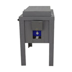 Longhorn Silhouette Single Cooler - Gray