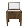 Longhorn Silhouette Single Cooler - Walnut