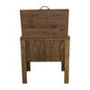 Longhorn Silhouette Single Cooler - Walnut