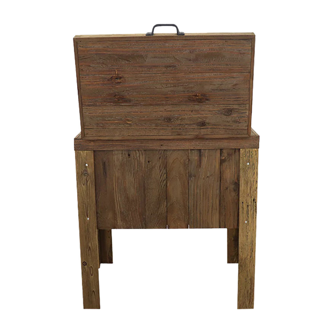 Longhorn Silhouette Single Cooler - Walnut