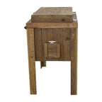 Longhorn Silhouette Single Cooler - Walnut