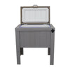 Houston Texas Single Cooler - Gray