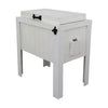 Houston Texas Single Cooler - White