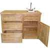 Homestead Bar with Rust Lone Star Knobs