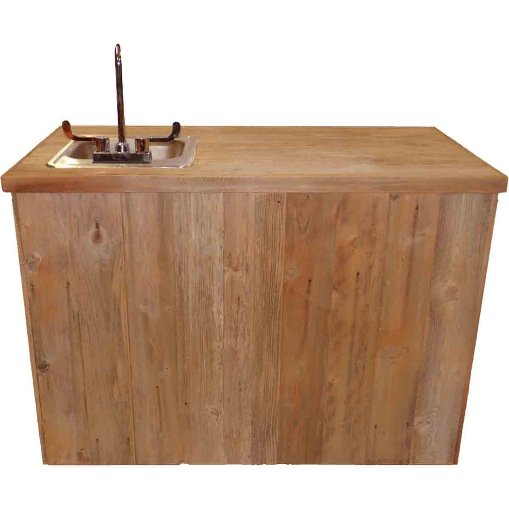 Homestead Bar with Rust Lone Star Knobs