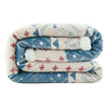 Patchwork Paisley Sherpa Throw