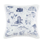 Blue Farm Life Sherpa Pillow