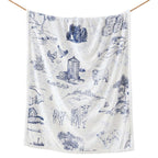 Blue Farm Life Sherpa Throw